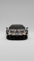 Custom-Painted Italian Supercar