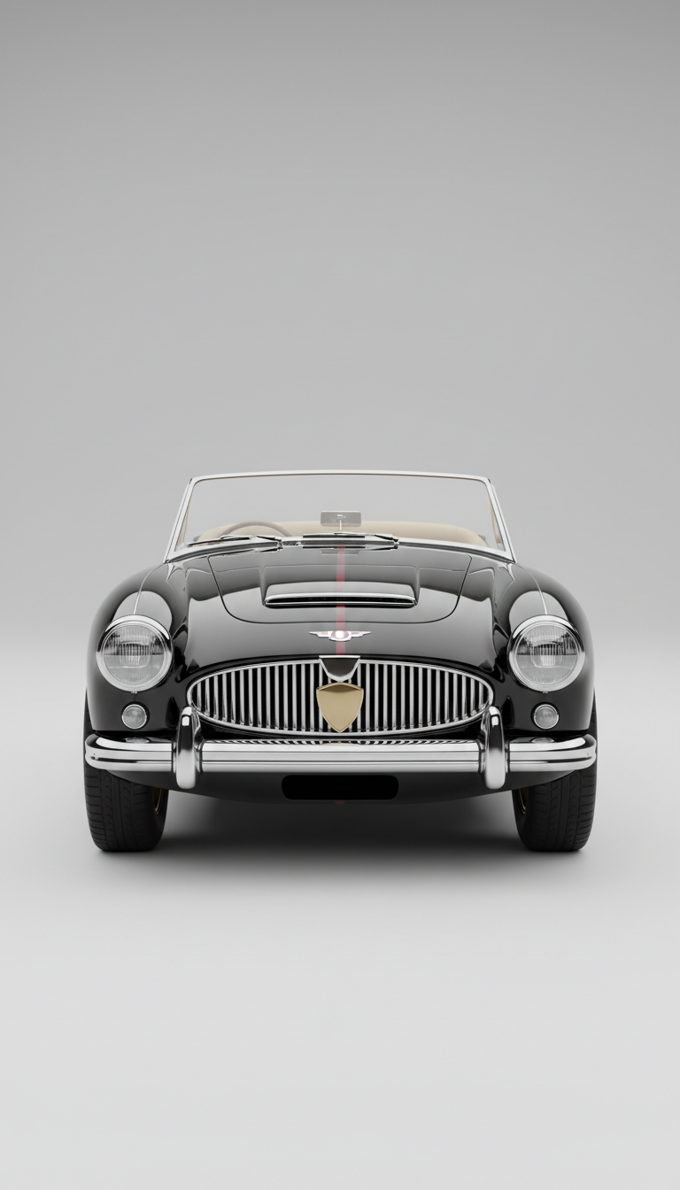 Restored 1960s British Roadster