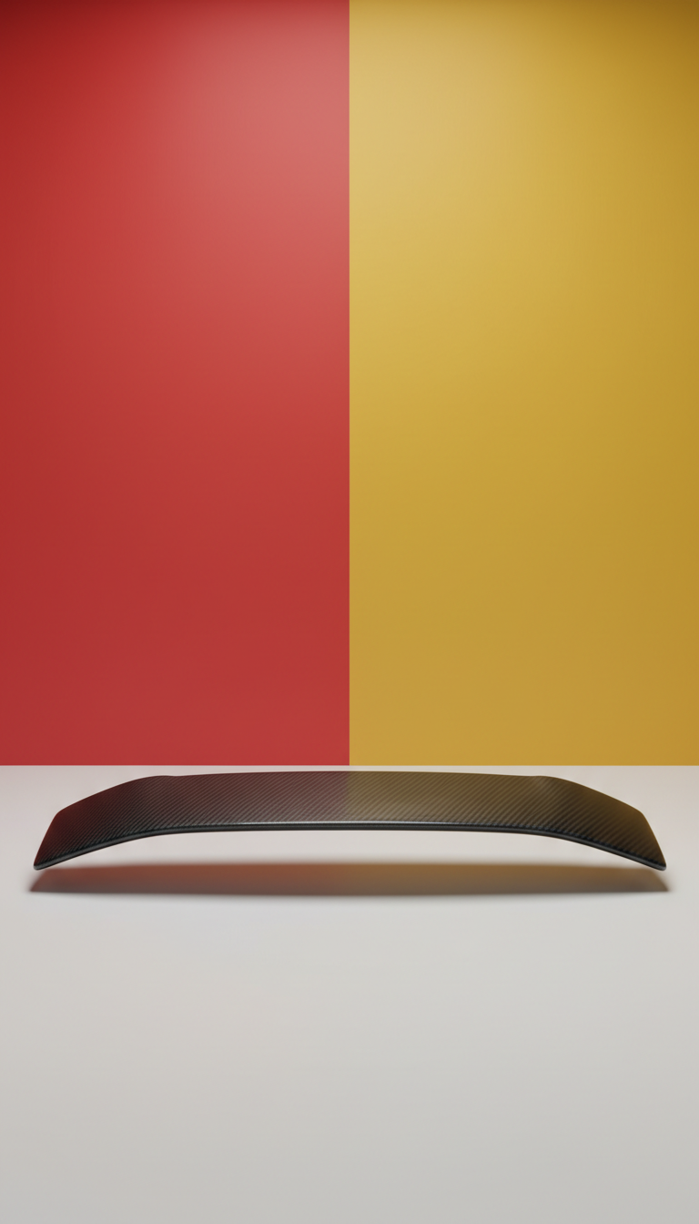 Carbon Fiber Rear Spoiler Upgrade